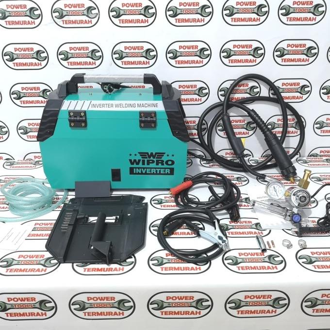#####] Inverter Las MIG/MMA 200A CO2 bisa tanpa WIPRO Alat Mesin Travo Las