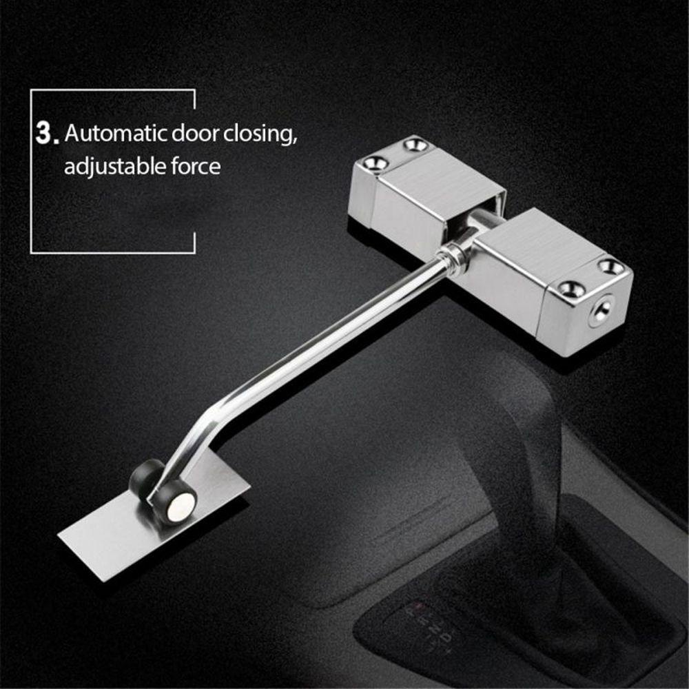 [Elegan] Door Closer Door Stopper Peringkat Api Otomatis Musim Semi Bagian Furniture Paduan Aluminium Penyangga Door Closer Perbaikan Rumah