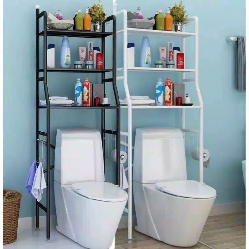 BISA COD Rak Serbaguna Rak Toilet Toilet Rack Rak portable Rak Mesin Cuci Kamar Mandi laris_unik