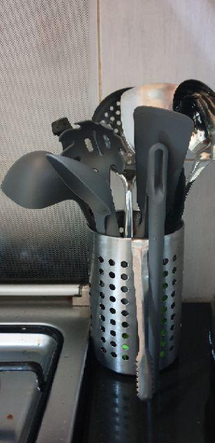 Set Isi 5, Peralatan Untuk Memasak Pasta, Spatula, Sendok Sup, Sendok, Capitan Fu475