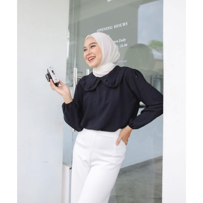 Dewia Blouse Crinkle Premium Atasan Wanita