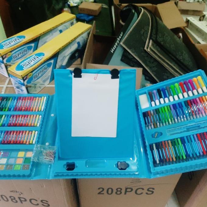 

Art Set 208 Pieces Super Mega Alat Menggambar Melukis Mewarnai Anak