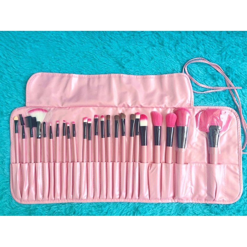 ✿ELYSABETHME✿ set kuas MAKE UP isi 24pcs brush lembut untuk bedak mascara eyeshadow blush on