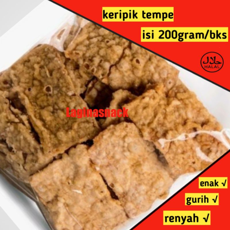 

[500gr] KERIPIK TEMPE / TEMPE BANDUNG / TEMPE KERING