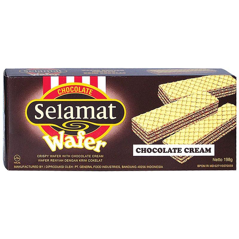 

SELAMAT WAFER CHOCOLATE 198GR