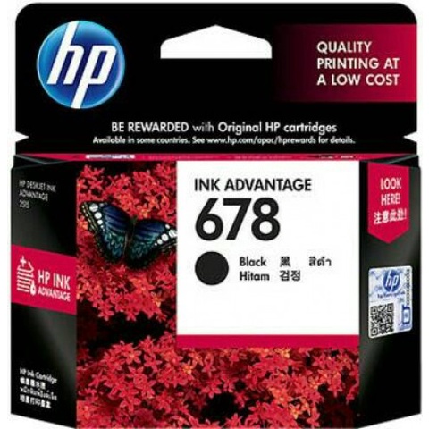 CATRIDGE HP 678 HITAM