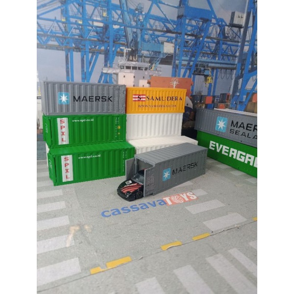 Custom Diecast Container 20 feet scala 43