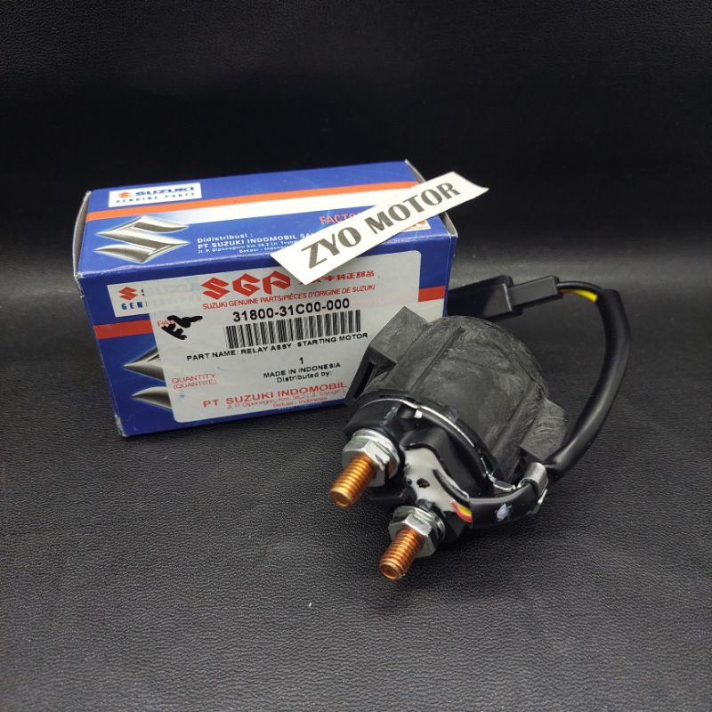 SWIT STARTER BENDIK STARTER RELAY STARTER SMASH SHOGUN 125 ASLI SUZUKI