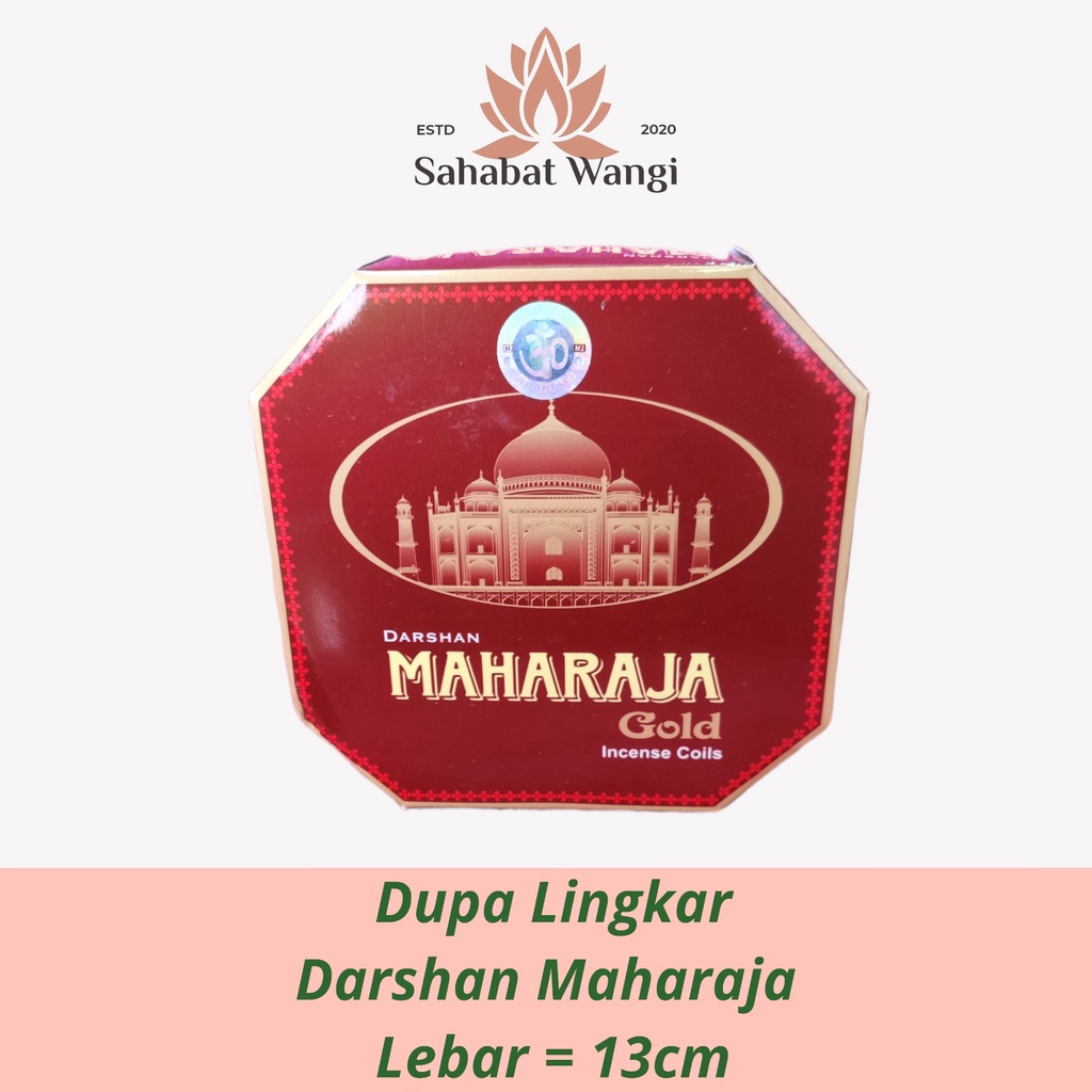 Dupa Hio India Lingkar 24 Jam Darshan Maharaja 1 Pack