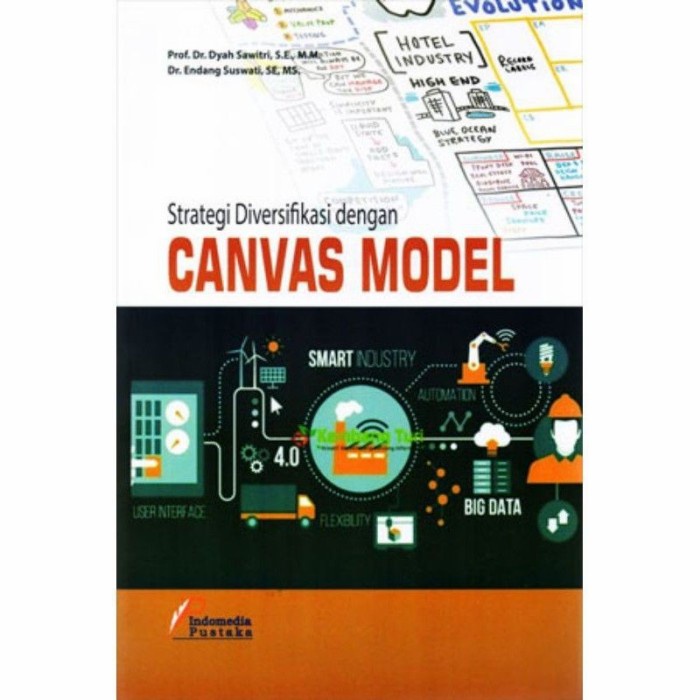 

MUST HAVE!! BUKU STRATEGI DIVERSIFIKASI DENGAN CANVAS MODEL ORIGINAL INDOMEDIA TERLARIS