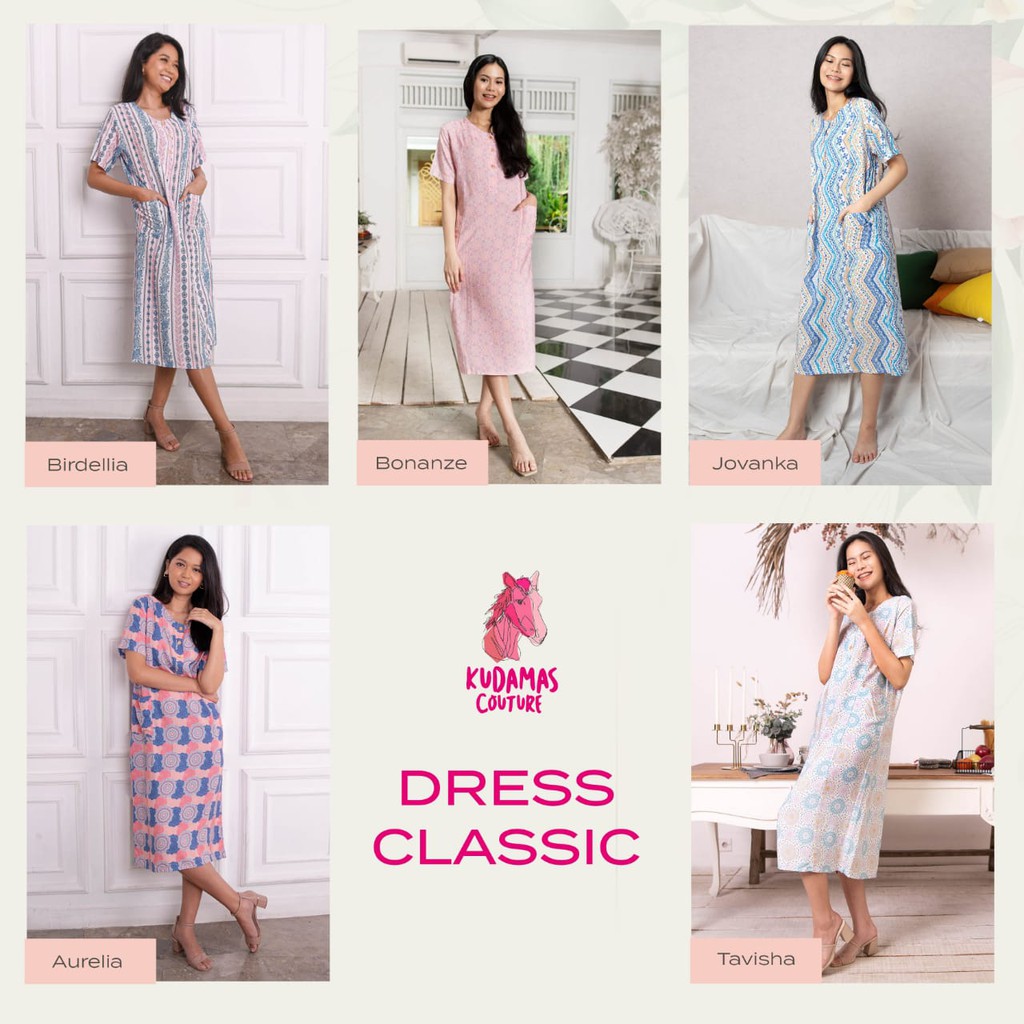 DRESS CLASSIC KUDA MAS COUTURE