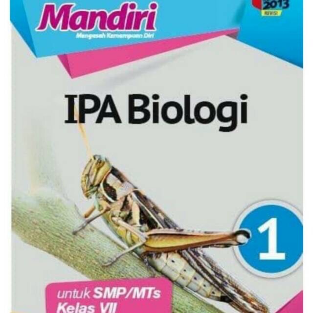 Pelajaran Mandiri Ipa Biologi Kelas Vii 7 Smp K13 Erlangga Shopee Indonesia