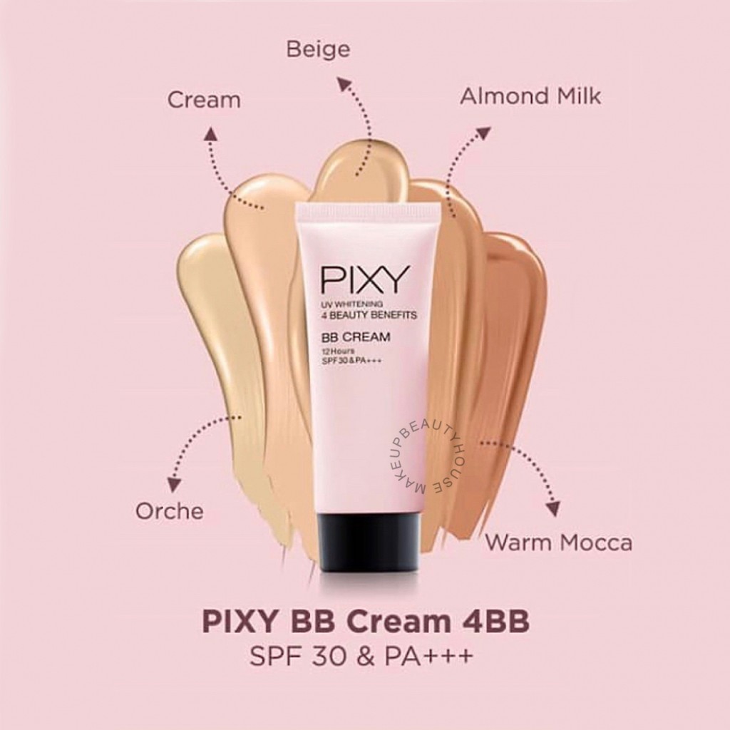 PIXY UV WHITENING 4 BEAUTY BENEFITS BB Cream | ❤ jselectiv ❤ BB Cream PIXY - ORI✔️BPOM✔️COD✔️