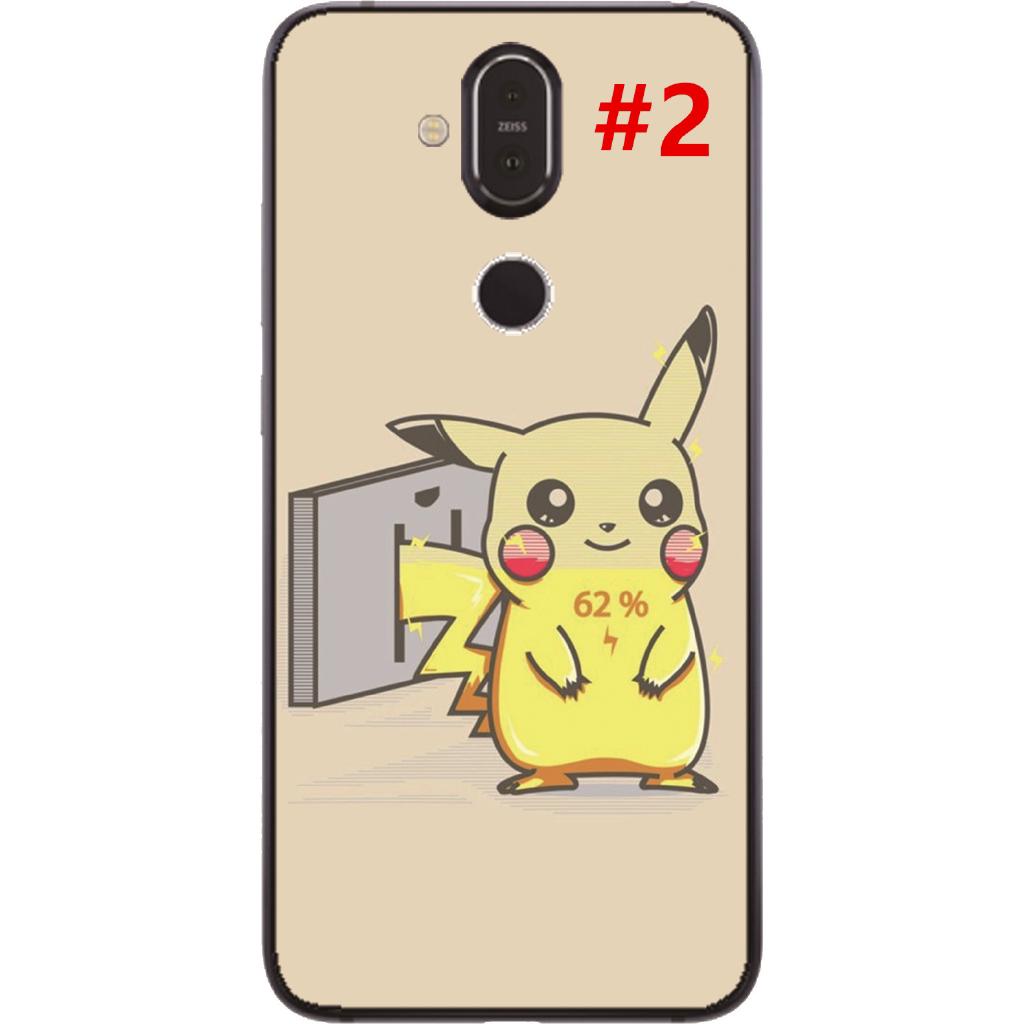 Cute Cartoon Pikachu Nokia 3.1/5.1 Plus/ X5/6.1 Plus/ X6