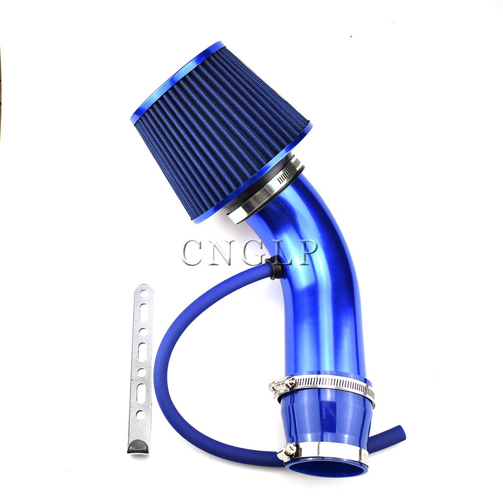 Full Set Pipa Tabung Sistem Intake Udara Dingin Turbo 3 &quot;76Mm Dengan Filter Udara Untuk Mobil