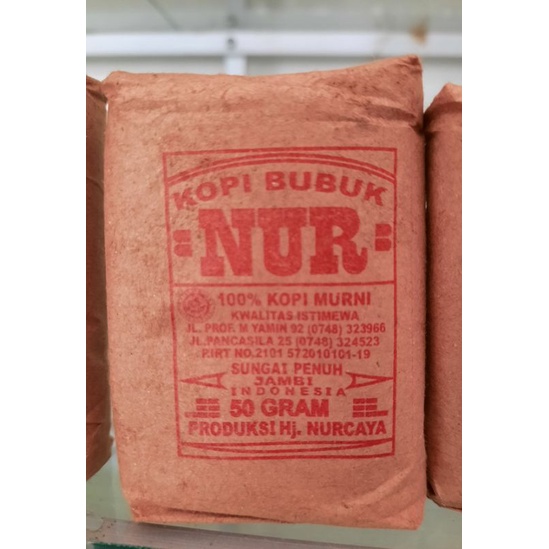 

KOPI BUBUK NUR 50 GRAM