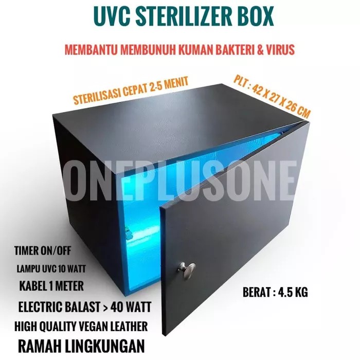 UVC Sterilizer Box / Box Steril Virus / Box Lampu UVC