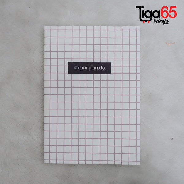 365 Cover Book #40687 B5 Note Book Cover Kulit Jeruk Buku Tulis Sekolah Dairy (0003 L) 66 Lembar