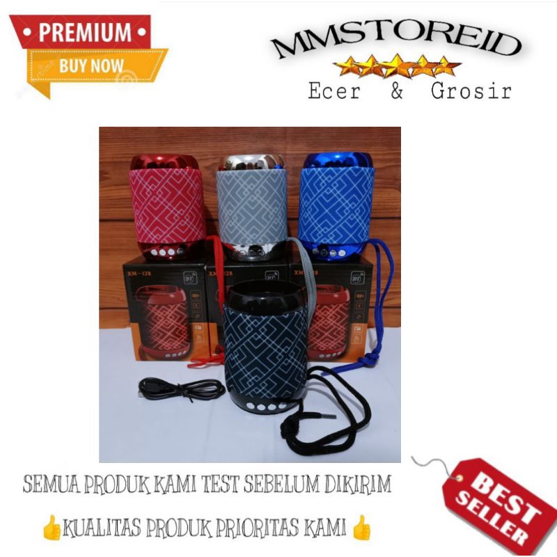 MM - Speaker Bluetooth XM 128 Bluetooth Speaker Plug-in Subwoofer Mini portable / BT Speaker XM - 12