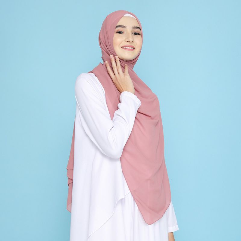 PASHMINA BASIC JAHIT TEPI 180X75 BABYDOLL ULTIMATE PASHMINA