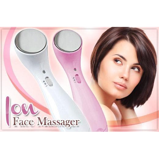 ION MASSAGER ( strika wajah ) -Merah muda