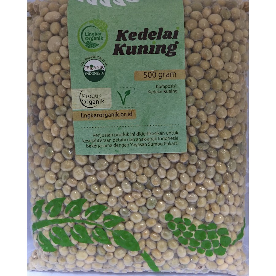 Lingkar Organik Kedelai Kuning Organik 500g