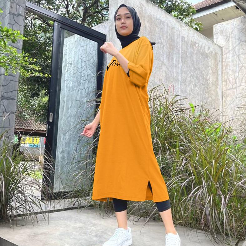 Baju Dress Oversize Tunik Premium Oversized Dress Tshirt woman