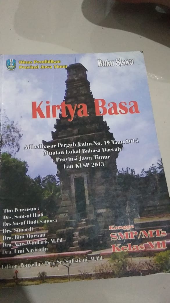 Buku Paket Kirtya Basa Kelas 7 Shopee Indonesia
