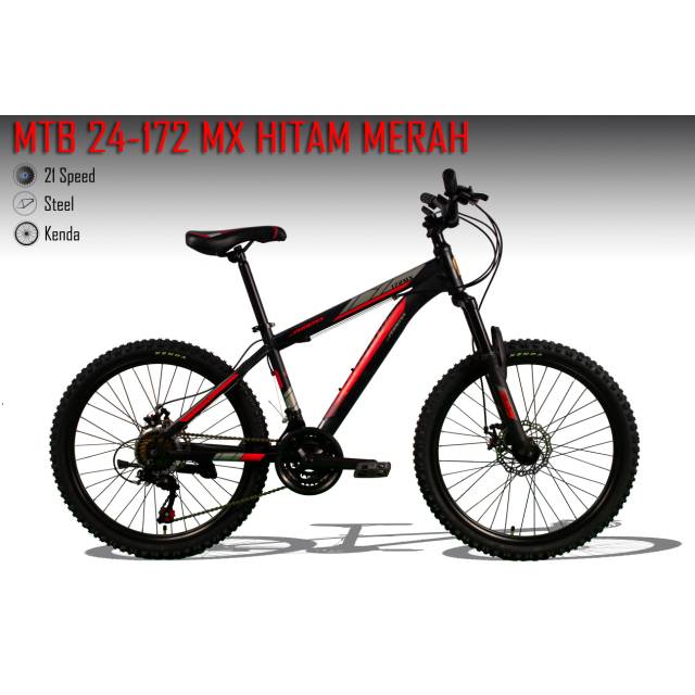 [EKA JAAYA SEPEDA] Sepeda Gunung MTB Phoenix 172 MX 24inch