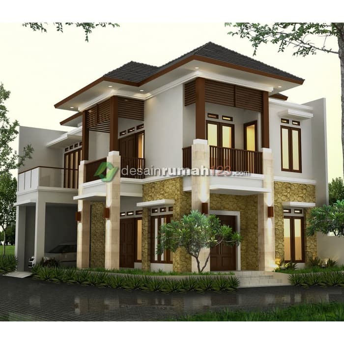 Desain Rumah Hook 10 x 15 M2 2 Lantai | DR – 1007
