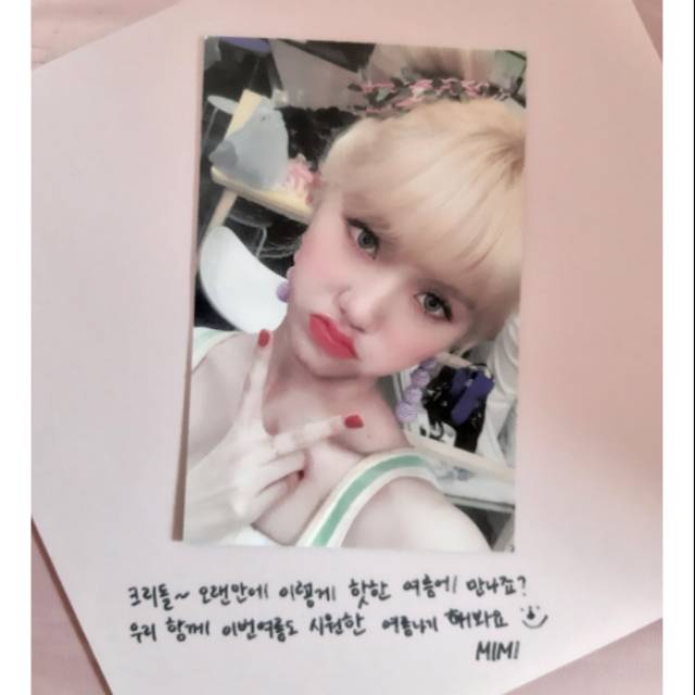 Mimi Oh My Girl PC Photocard Bungee album ohmygirl omg