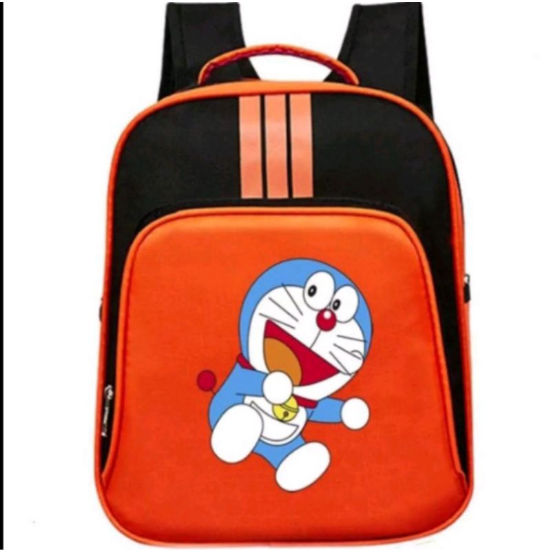 DAEYBAG-TAS RANSEL ANAK MOTIV PRINT DORA EMON GARIS