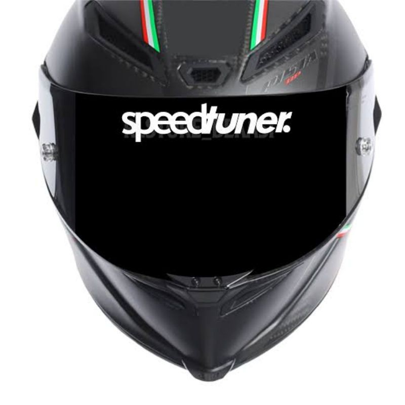 STICKER VISOR HELM SPEEDTUNER CUTTING