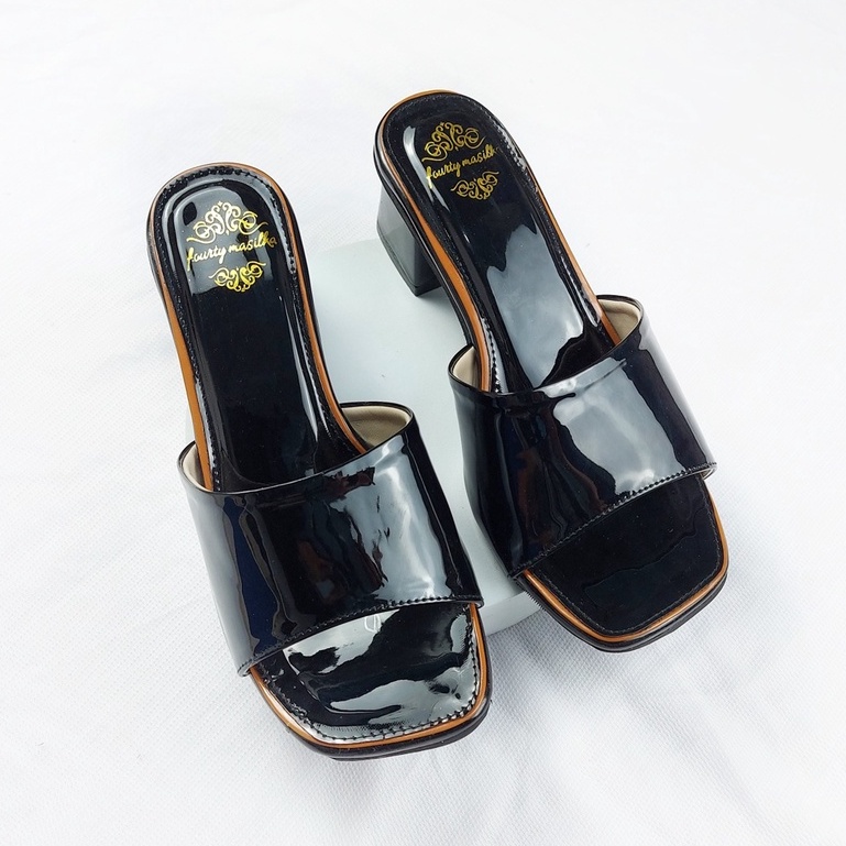 RHM - Sandal Wanita Heels Hak Tahu 5 cm SERLY