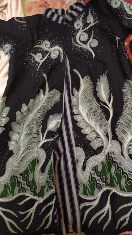 Shanaya Batik Tunik Pias Kombinasi Wulu Ori Berkualitas Size S M L Xl Xxl