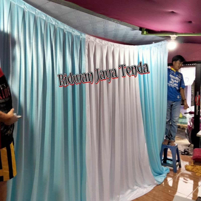 Jual BACKGROUND DINDING UK L6m x T2m/ BEGRON DINDING DINDING / BACKDROP