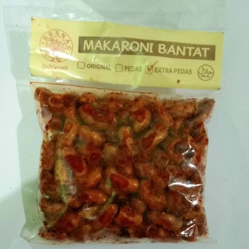 Makaroni bantat - Makaroni Tasikmalaya - cemilan murah - makaroni tasik