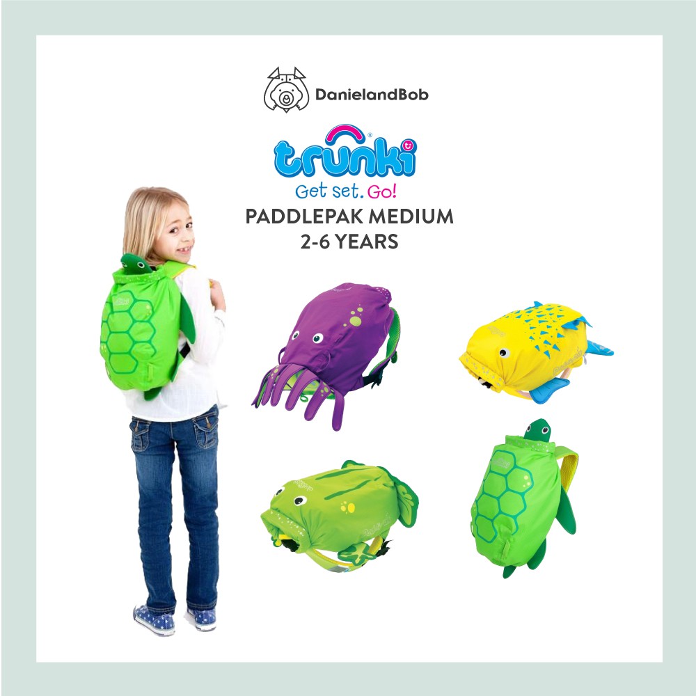 Trunki Paddlepack Backpack Anak / Tas Anak / Tas Trunki