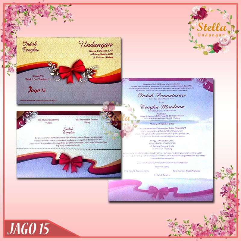 Blangko Undangan Jago 15/Blangko Undangan Kosong