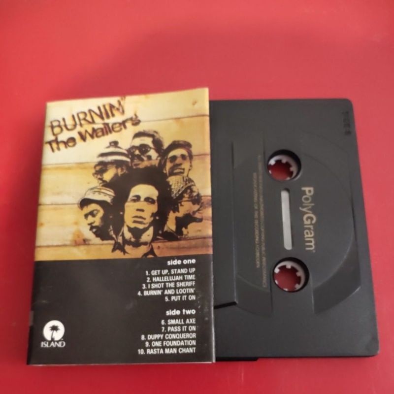 Kaset Pita Bob Marley Burnin The Wailers