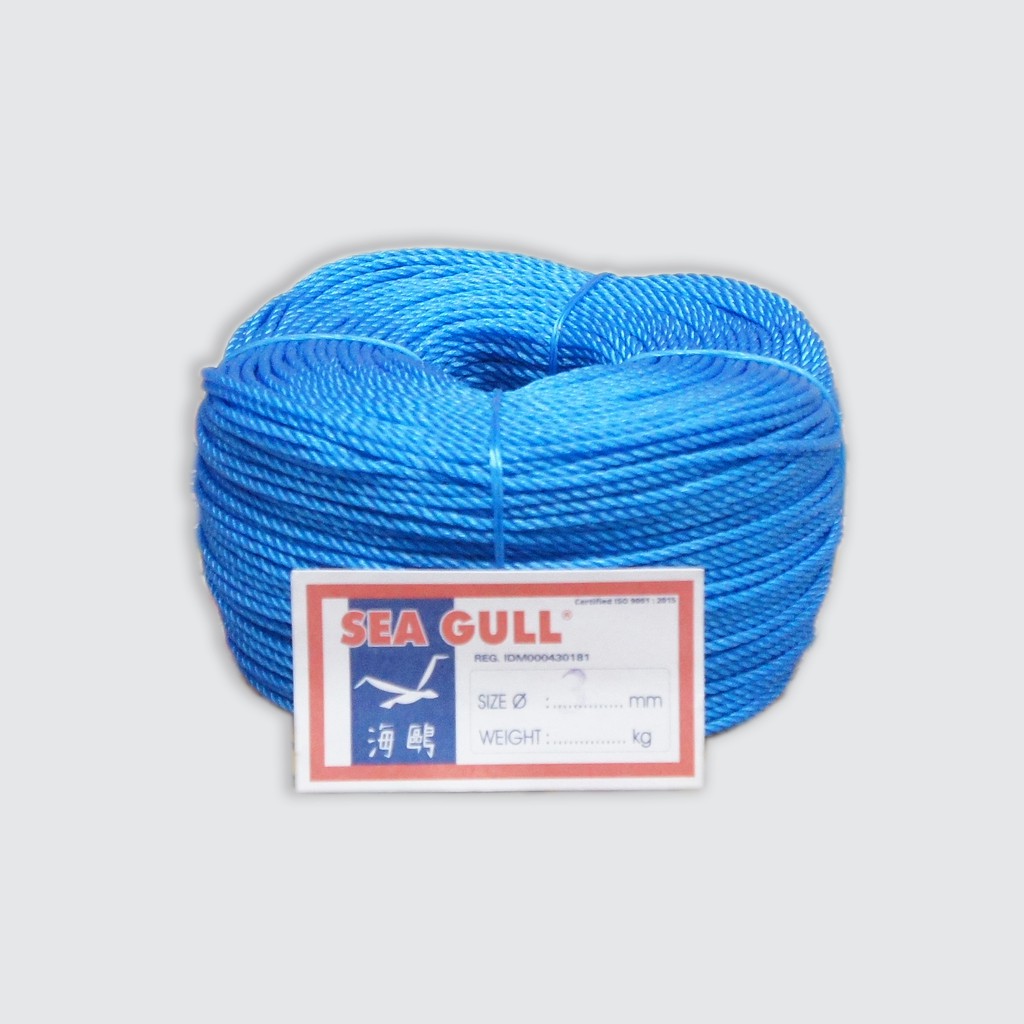 

Tali Tampar Sea Gull 3 mm - Per Roll @200 meter