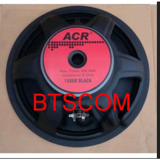 SPEAKER COMPONENT ACR 15600 BLACK WOOFER 15 INCH