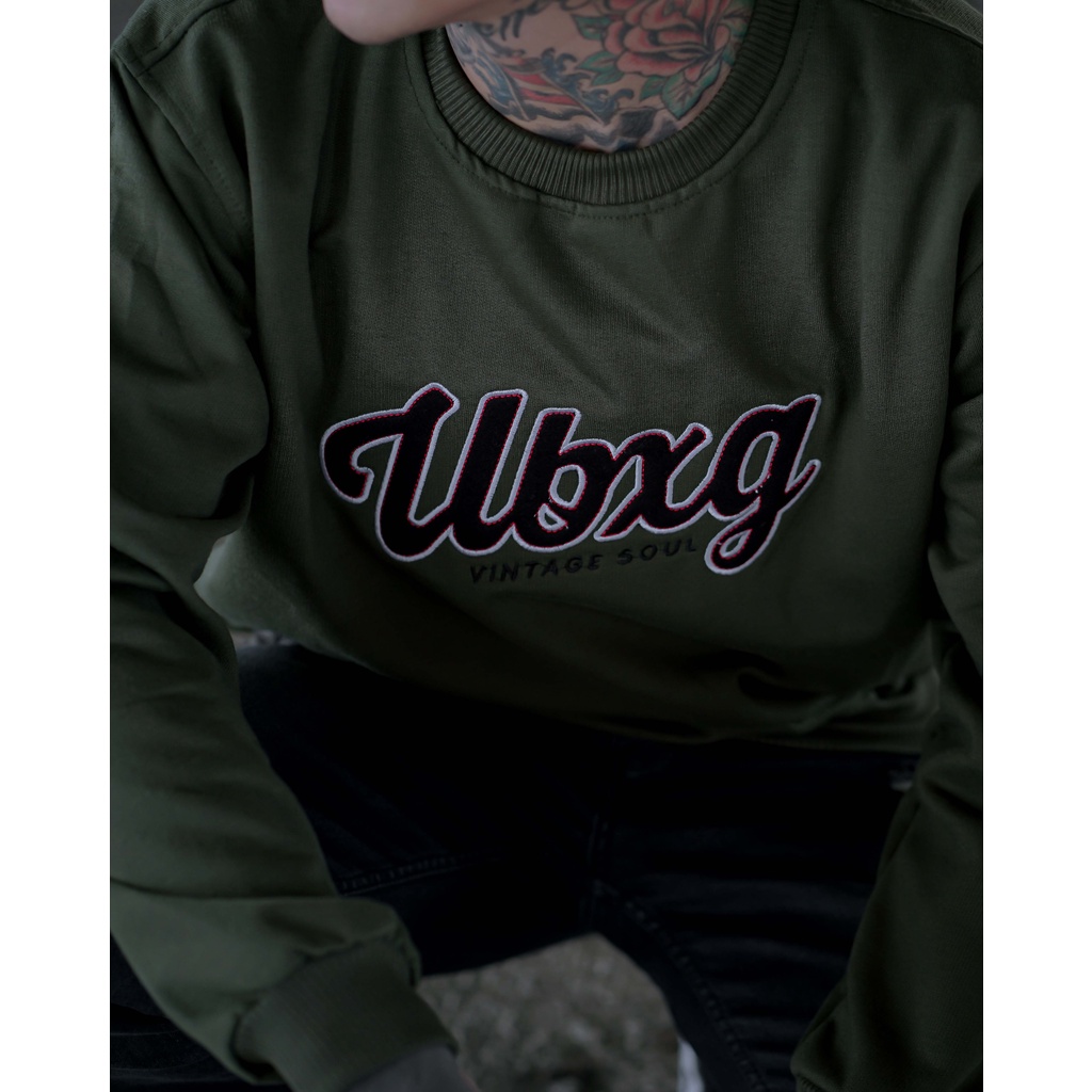 VINTAGE SOUL SWEATER UNBOXING ARMY //SWEATSHIRT CRAWNECK BORDIR ORIGINAL