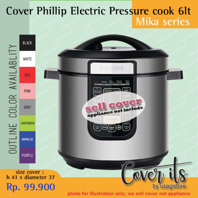 COVER UNTUK PHILLIP ELECTRIC PRESSURE COOKER 6LT