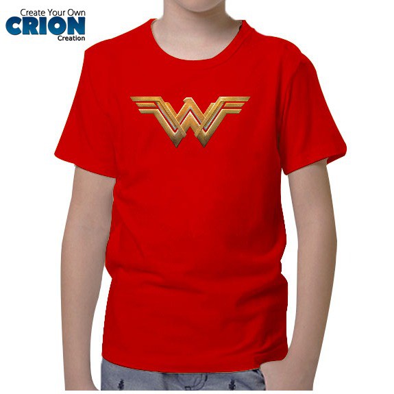 Kaos Wonder Woman Anak - Wonder Woman Logo