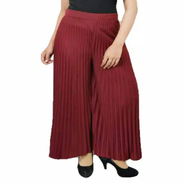 KULOT PLISKET  PREMIUM PANJANG  JUMBO/KULOT PLISKET MAYUNG /KULOT PLISKET WANITA