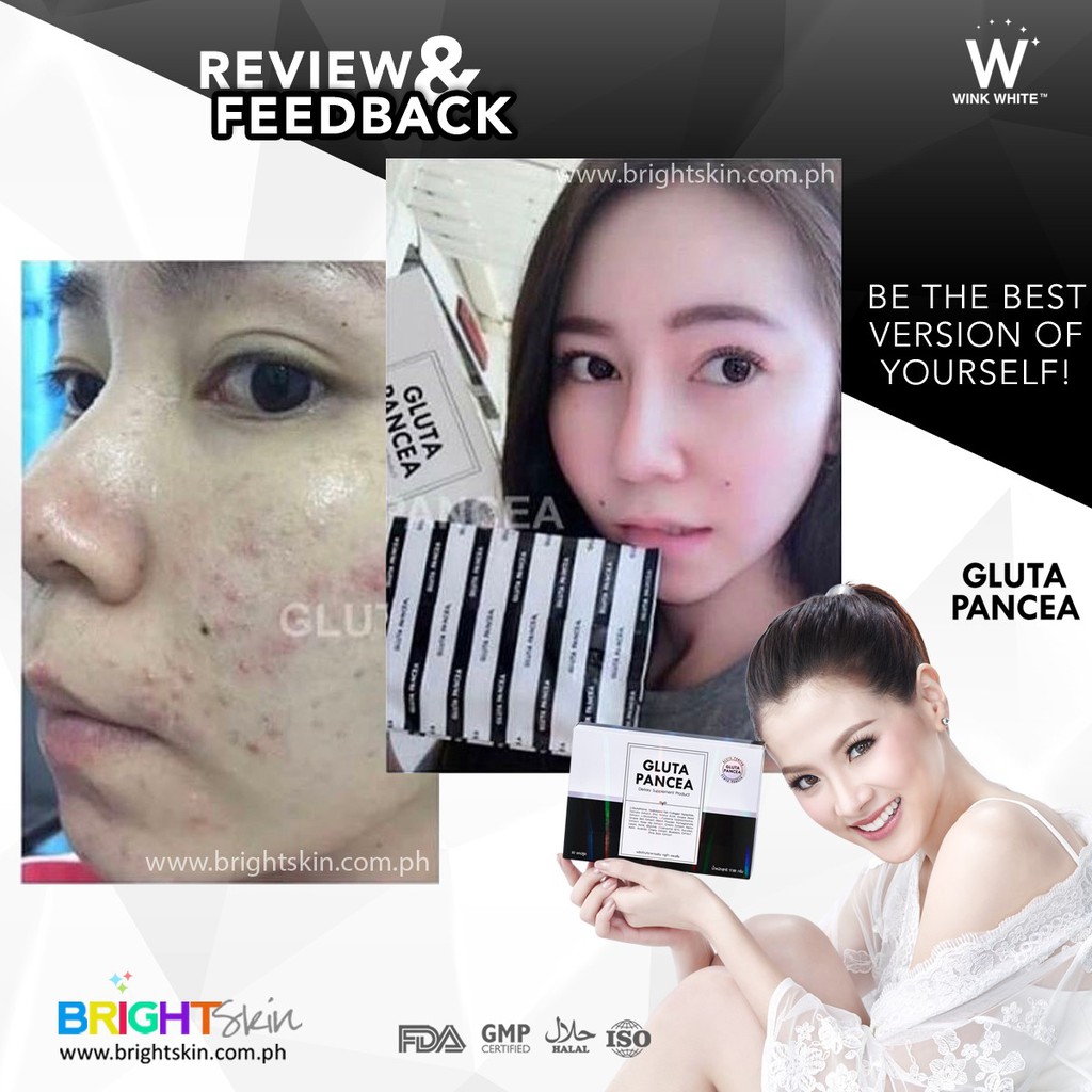 GLUTA PANACEA BY PANG WINKWHITE GLUTA PANCEA WINK WHITE