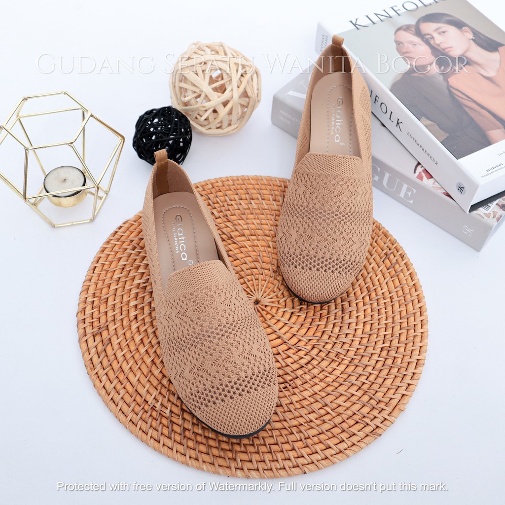 Gratica Sepatu Wanita Flat Shoes Rajut DR 40/PS 09