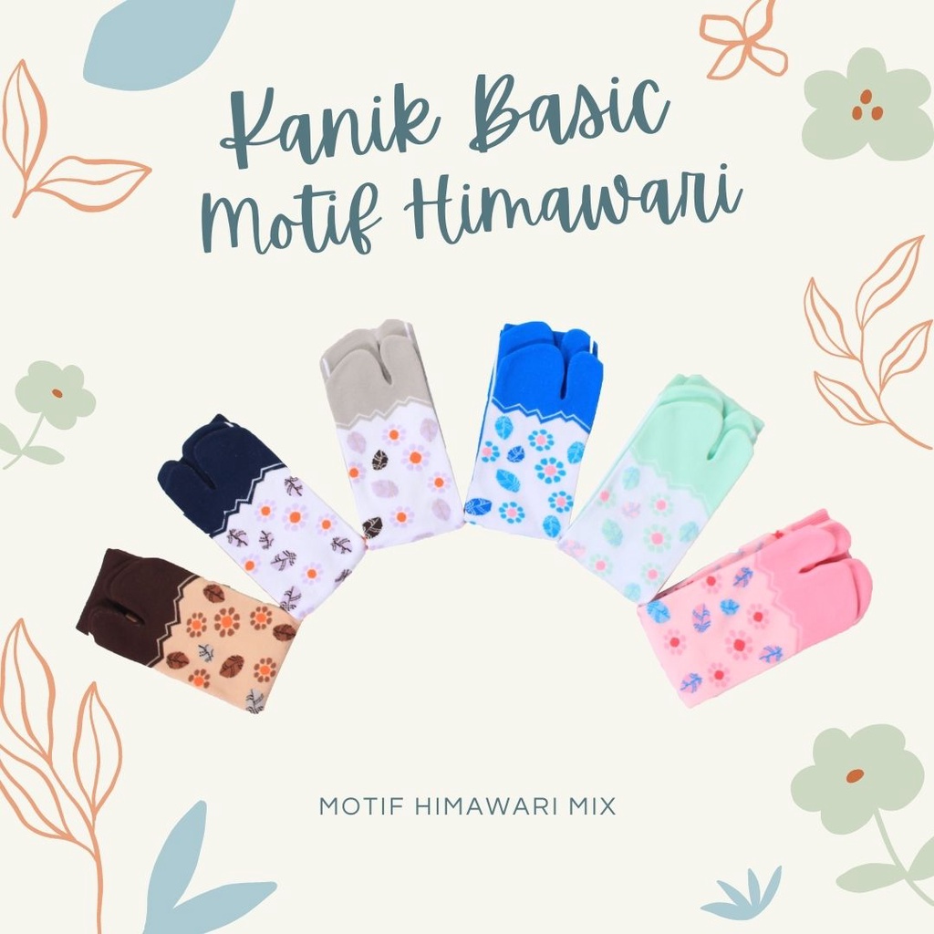 Kanik Himawari Kaos Kaki Jempol Motif Kualitas Bagus