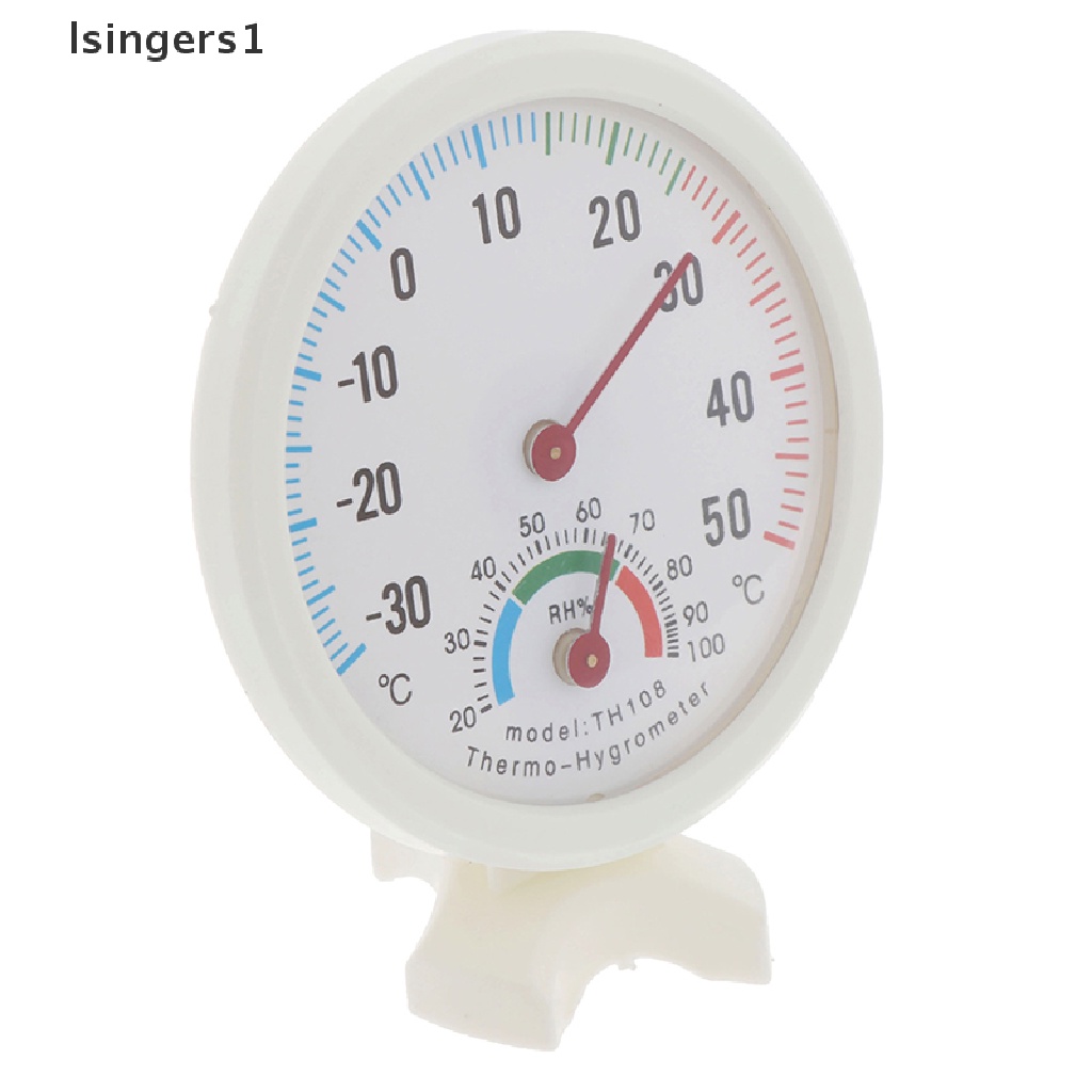 (lsingers1) Termometer / Higrometer Mini Pengukur Suhu / Kelembaban Untuk indoor / outdoor